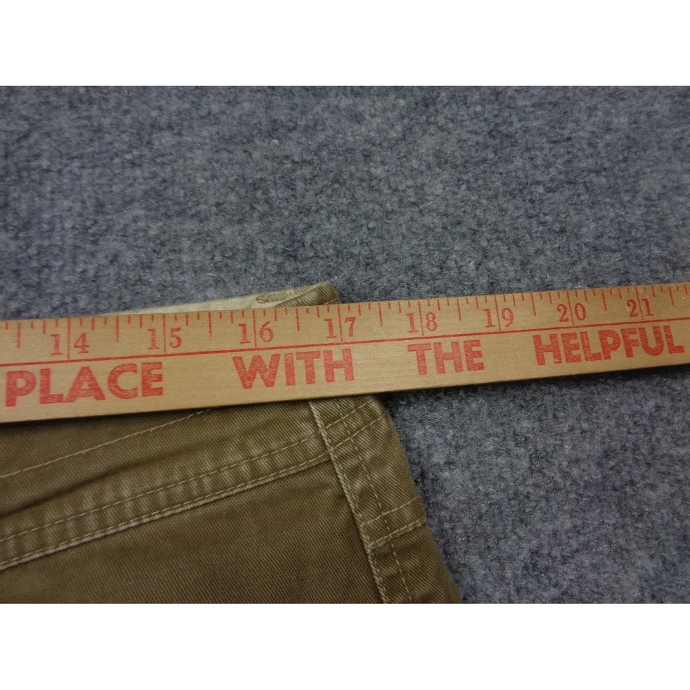 Kuhl Easy Rydr Vintage Patina Brown Stretch Gorpcore Canvas Pants 35x34 (34x33)